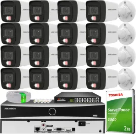 zestaw-monitoringu-na-16-kamer-4mpx-hikvision-hybrid-light-poe-mikrofon