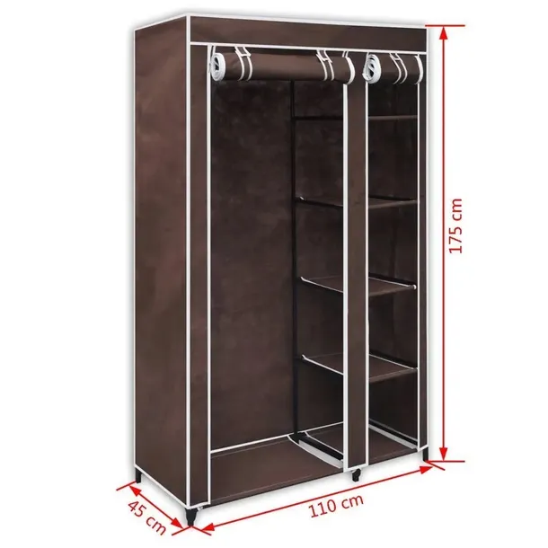 vidaxl-szafa-materialowa-brazowa-kod-producenta-60721