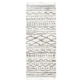 dywan-aztec-shaggy-80x300-chodnik-z-fredzlami-r11
