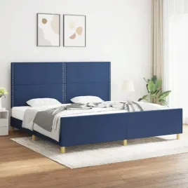 vidaxl-rama-lozka-bez-materaca-niebieska-200x200-cm-obita-tkanina