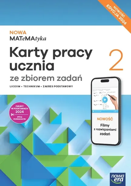 NOWA MATeMAtyka 2. Maturalne karty pracy ze zbiorem zdań zakres podstawowy