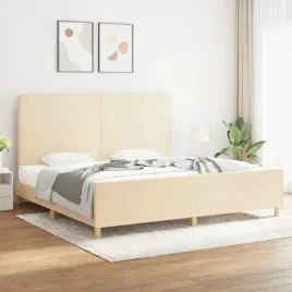 vidaxl-rama-lozka-bez-materaca-kremowa-200x200-cm-obita-tkanina