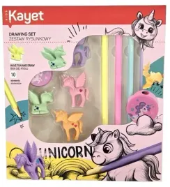 kayet-zestaw-rysunkowy-10el-jednorozce