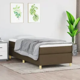 vidaxl-rama-lozka-bez-materaca-ciemnobrazowa-100x200-cm-tkanina