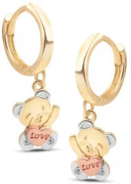 damskie-zlote-kolczyki-koleczka-z-misiami-teddy-cyrkonie-14kt-585