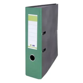segregator-biurowy-a4-80-mm-tekturowy-wzmocniony-z-zielonym-grzbietem