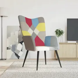 vidaxl-fotel-patchwork-obity-tkanina