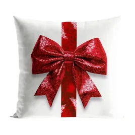 poszewka-velvet-40x40-cm-dekoracyjna-czerwona-kokarda-brokatowa-biala