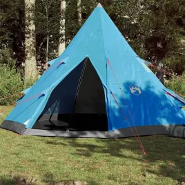 vidaxl-namiot-turystyczny-tipi-4-os-niebieski-wodoszczelny