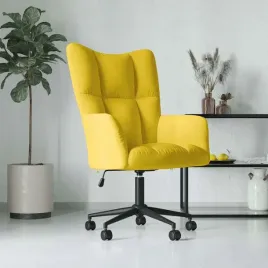 vidaxl-fotel-musztardowy-obity-aksamitem