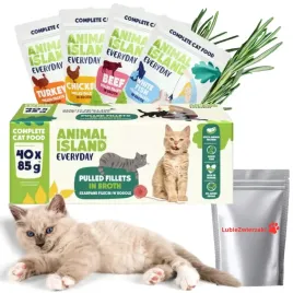 karma-dla-kota-mokra-saszetka-bezzbozowa-mix-40x85g-obroza-pchelka-30cm