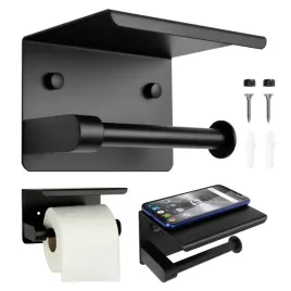 uchwyt-na-papier-toaletowy-czarny-z-polka-na-akcesoria-loft-scienny-zestaw