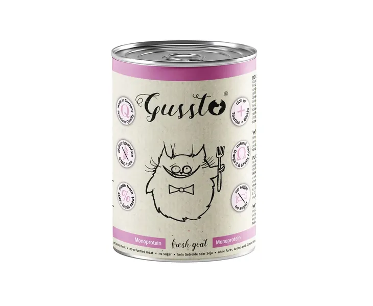Gussto karma mokra dla kota KOZINA FRESH GOAT 400G