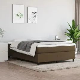 vidaxl-rama-lozka-bez-materaca-ciemnobrazowa-140x200-cm-tkanina
