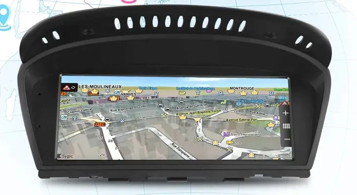 radio-nawigacja-android-10-bmw-e60-ccc-8-8