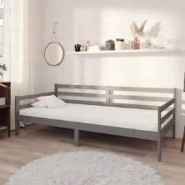 vidaxl-lozko-dzienne-z-materacem-90x200-cm-szare-drewno-sosnowe