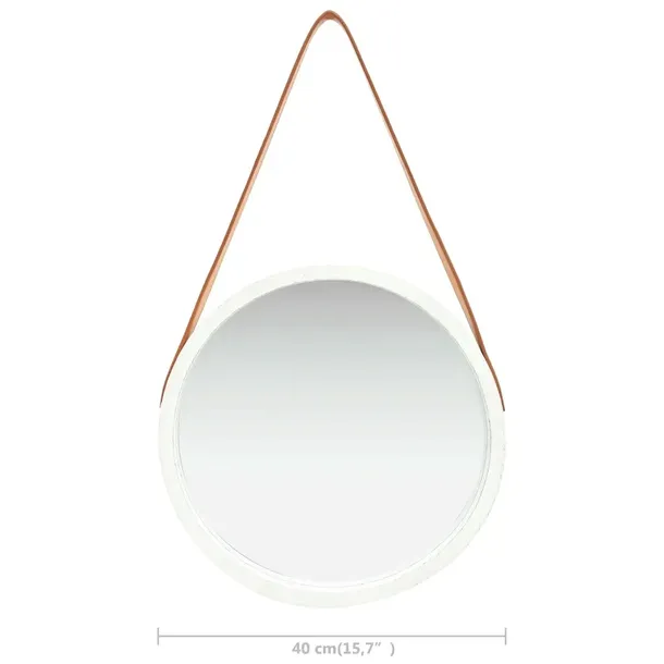 vidaxl-lustro-scienne-na-pasku-40-cm-biale-wysokosc-400-mm