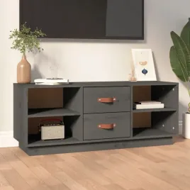 vidaxl-szafka-pod-tv-szara-100x34x40-cm-lite-drewno-sosnowe