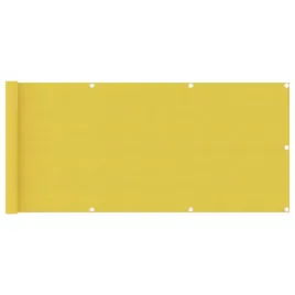 vidaxl-parawan-balkonowy-zolty-75x500-cm-hdpe