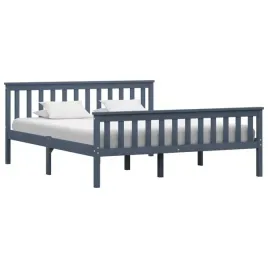 vidaxl-rama-lozka-szara-lite-drewno-sosnowe-160-x-200-cm