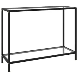 vidaxl-stolik-konsolowy-przezroczysty-100x35x75-cm-szklo-hartowane