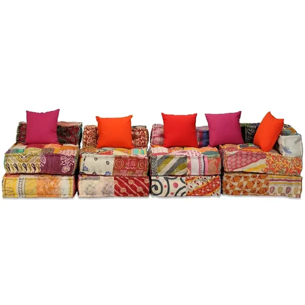 vidaxl-puf-modulowy-4-osobowy-patchwork-tkanina-kolekcja-244981
