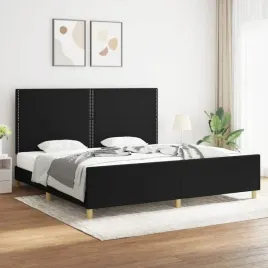 vidaxl-rama-lozka-bez-materaca-czarna-200x200-cm-obita-tkanina