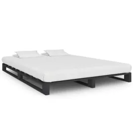vidaxl-rama-lozka-z-palet-szara-lite-drewno-sosnowe-140-x-200-cm