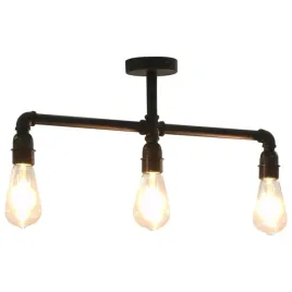 vidaxl-lampa-sufitowa-czarna-3-zarowki-e27