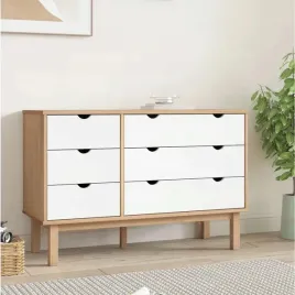 vidaxl-szafka-z-szufladami-otta-brazowo-biala-111x43x735-cm-sosna