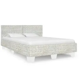 vidaxl-rama-lozka-szara-naturalny-rattan-160-x-200-cm