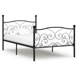 vidaxl-rama-lozka-ze-stelazem-z-listw-czarna-metalowa-90-x-200-cm
