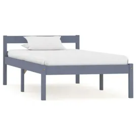 vidaxl-rama-lozka-szara-lite-drewno-sosnowe-100-x-200-cm
