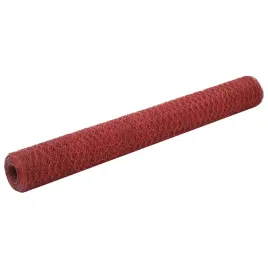 vidaxl-ogrodzenie-z-siatki-stal-i-pvc-25x12-m-czerwone