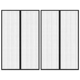 vidaxl-moskitiera-na-drzwi-z-magnesami-2-szt-czarna-220x130-cm