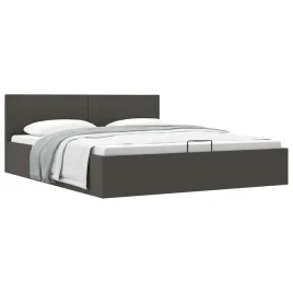 vidaxl-rama-lozka-z-podnosnikiem-ciemnoszara-tkanina-160-x-200-cm