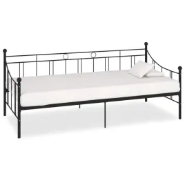 vidaxl-rama-lezanki-czarna-metalowa-90-x-200-cm