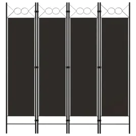 vidaxl-parawan-4-panelowy-brazowy-160-x-180-cm