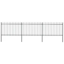 vidaxl-ogrodzenie-z-pretow-z-grotami-stalowe-51-x-12-m-czarne