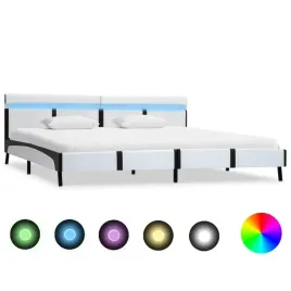 vidaxl-rama-lozka-z-led-biala-sztuczna-skora-180-x-200-cm