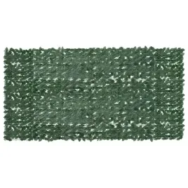 vidaxl-parawan-balkonowy-ciemnozielone-liscie-300x150-cm