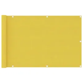 vidaxl-parawan-balkonowy-zolty-90x400-cm-hdpe