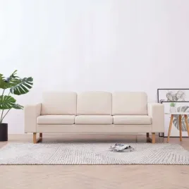 vidaxl-sofa-3-osobowa-tapicerowana-tkanina-kremowa