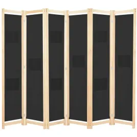 vidaxl-parawan-6-panelowy-czarny-240-x-170-x-4-cm-tkanina