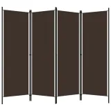 vidaxl-parawan-4-panelowy-brazowy-200-x-180-cm-stan-nowy