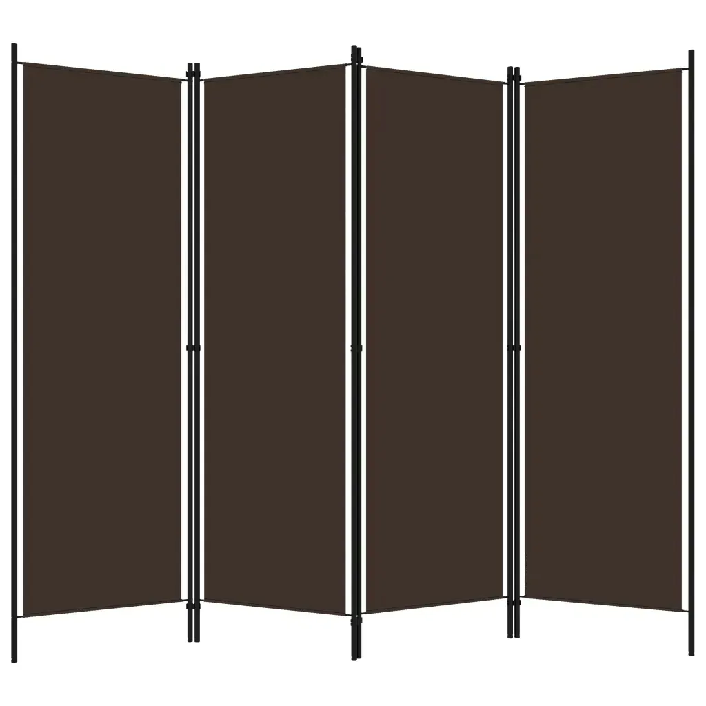 vidaxl-parawan-4-panelowy-brazowy-200-x-180-cm-stan-nowy