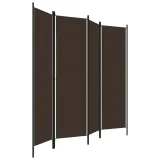 vidaxl-parawan-4-panelowy-brazowy-200-x-180-cm-liczba-skrzydel-4