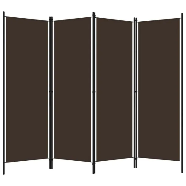 vidaxl-parawan-4-panelowy-brazowy-200-x-180-cm-kolor-skrzydla-brazowy