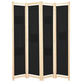 vidaxl-parawan-4-panelowy-czarny-160x170x4-cm-tkanina