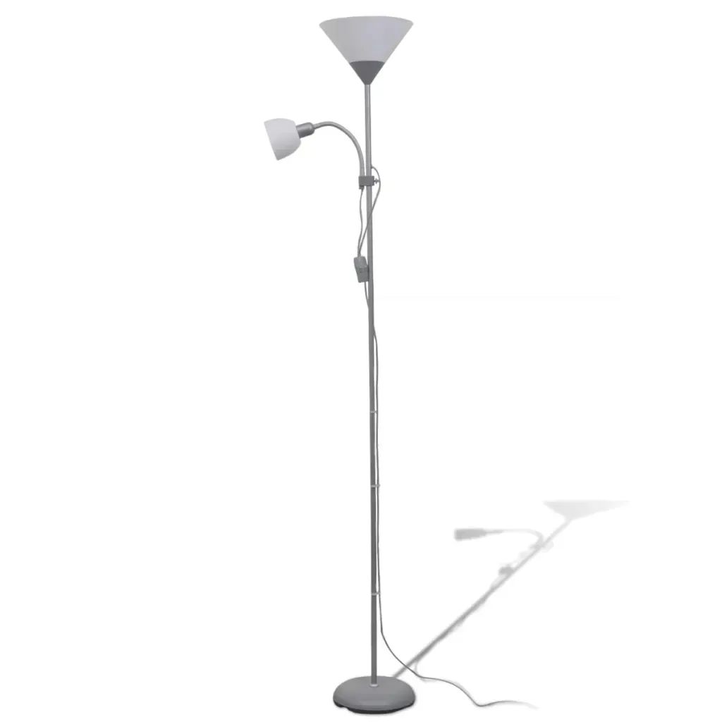 vidaxl-lampa-podlogowa-szara-stan-nowy